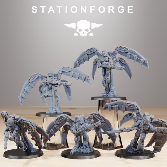 Scavenger Strikers x10, Flying Tech Adepts, Mech Division