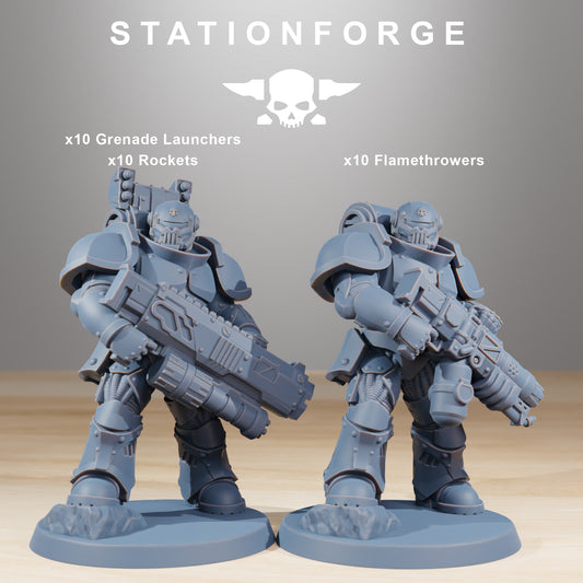 Socratis Legion Ravagers Marines, Space Division