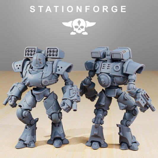 Scavenger Exutars, Robot Droids, Mech Division (3 models)