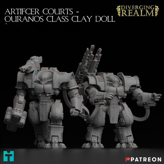 Diverging Realms, Ouranos Clay Doll of the Mech Adepts, Siege Automaton x 1