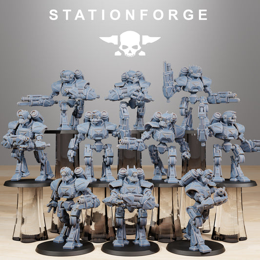 Scavenger Mechanods, Tech Adepts, Mech Vanguard Division