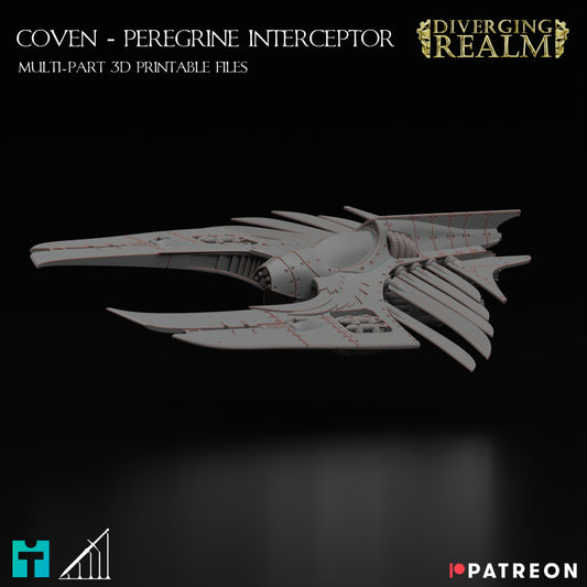 Diverging Realms - Sisters of the Coven Peregrine Interceptor