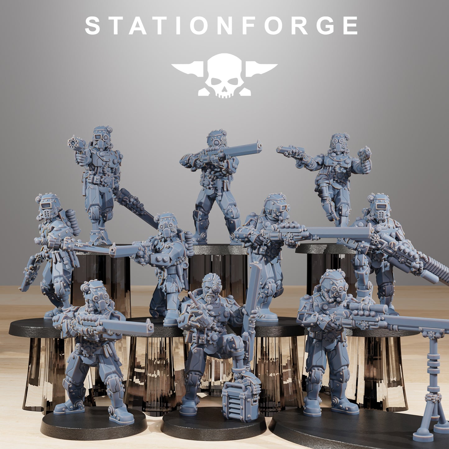 Scavenger Security Patrol x10 Rangers, Tech Adepts, Mech Division