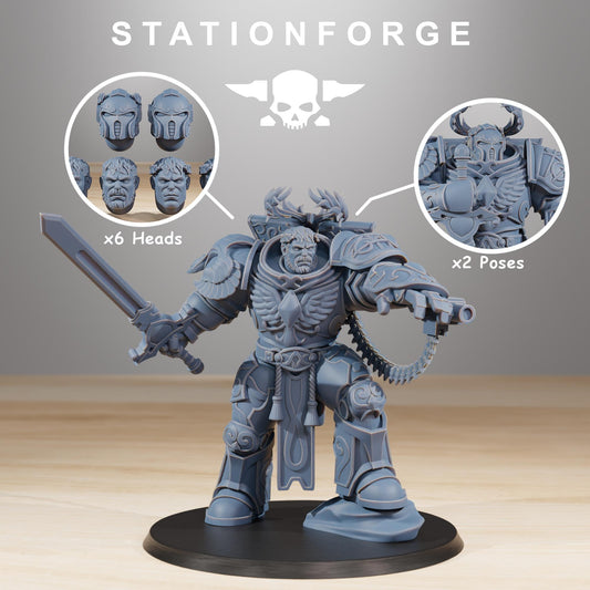 Socratis Archon Space Division, Marine Core (pose 1)