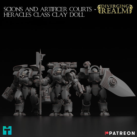 Diverging Realms, Heracles Clay Dolls of the Mech Adepts, Dominator Division x 1