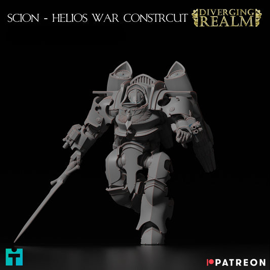 Diverging Realms, Helios War Construct of the Mech Adepts, Stratos Automaton