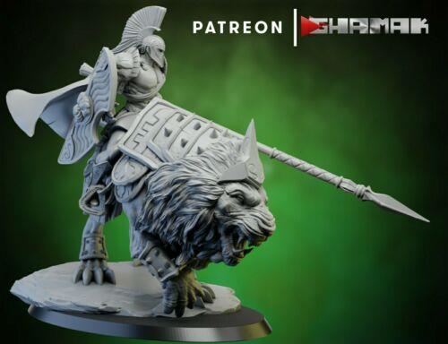 Wargames Compatible - Spartan Lion Riders X 3