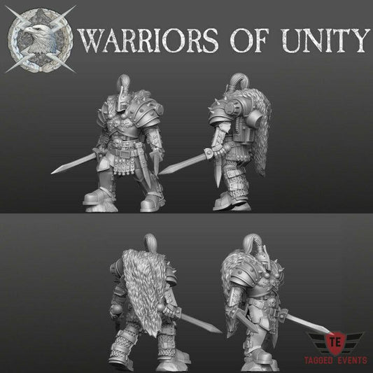 Wargames Compatible - Warriors of Unity - Blade Champion
