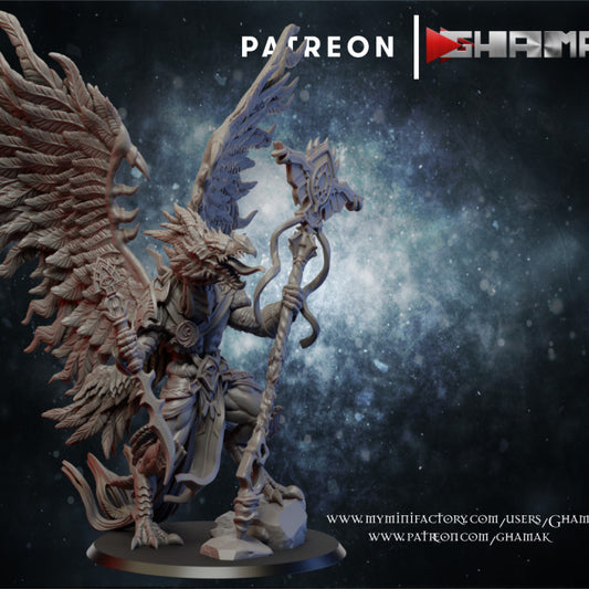 Wargames Compatible - Lesser Lord Of Myth Daemon - Ghamak