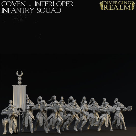 Diverging Realms - Sisters of the Coven Interloper Squad x 5