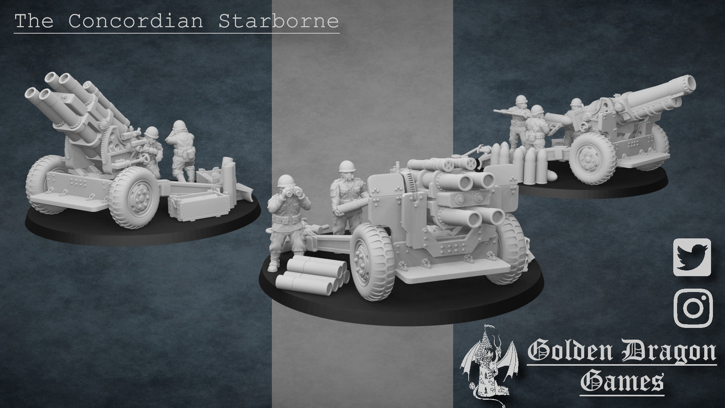 Field Artillery of the Starborne Guard x 1, Earthshaker Division