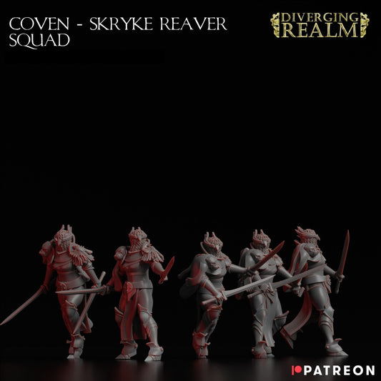 Diverging Realms - Sisters of the Coven Skryke Reaver Squad x 5