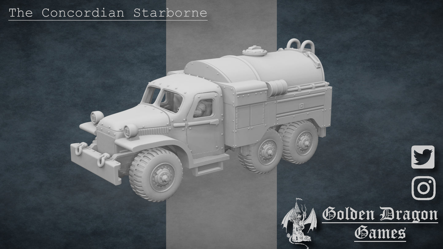 Wargames Compatible - Starborne M56 Supply Truck - Tanker